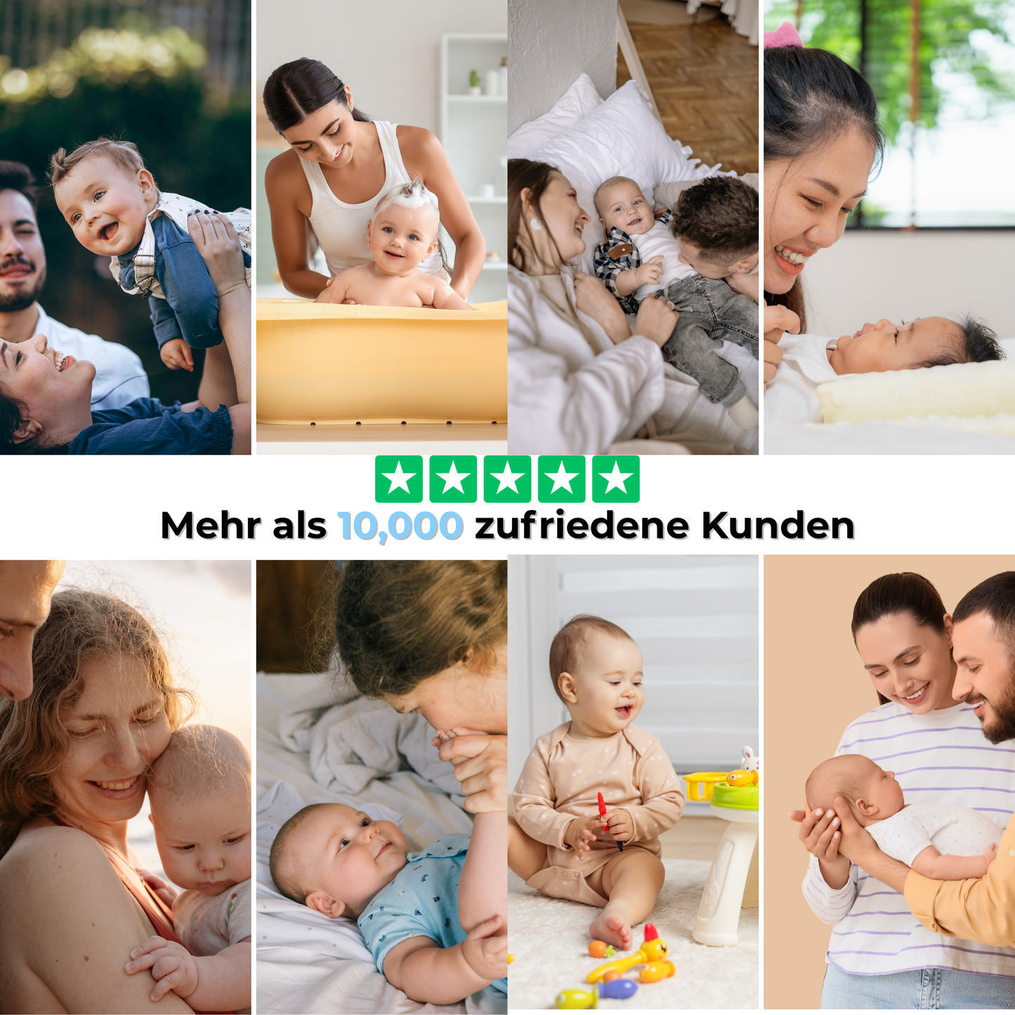 Splashsafe-Badeständer für Babys